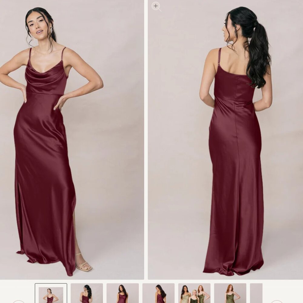 Revelry Syke Satin Dress